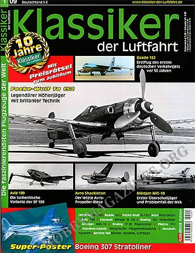 Klassiker der Luftfahrt - 2009-01