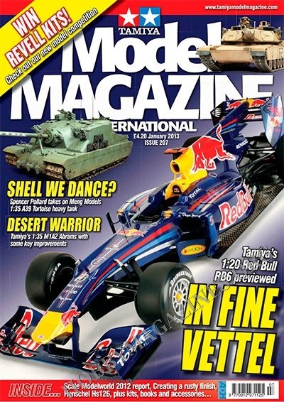 Tamiya Model Magazine 207 - January 2013