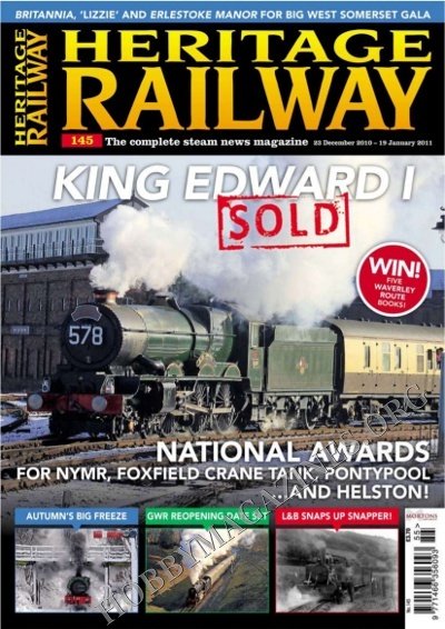 Heritage Railway 145 - December,23 2010 - January 19,2011