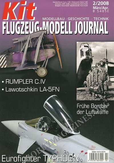 Kit Flugzeug-Modell Journal - 2008-02 (German)