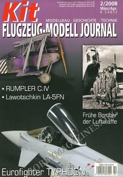 Kit Flugzeug-Modell Journal - 2008-02 (German)