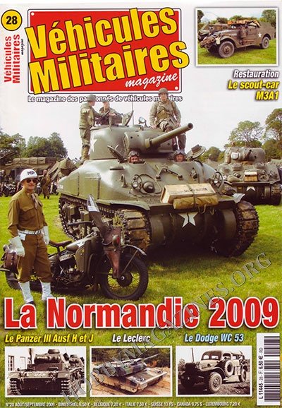 Vehicules Militaires 28 - Aout/Septembre 2009