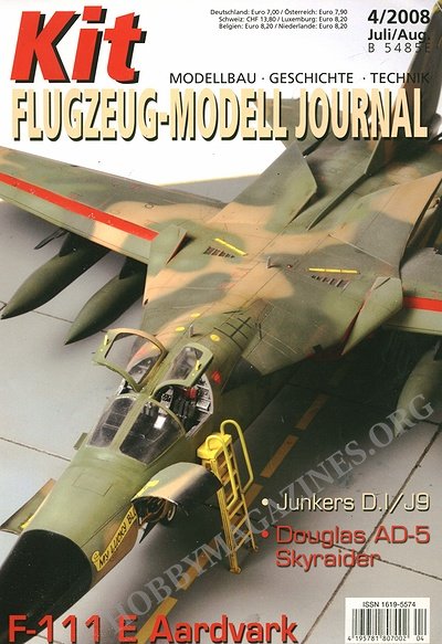 Kit Flugzeug-Modell Journal - 2008-04 (German)
