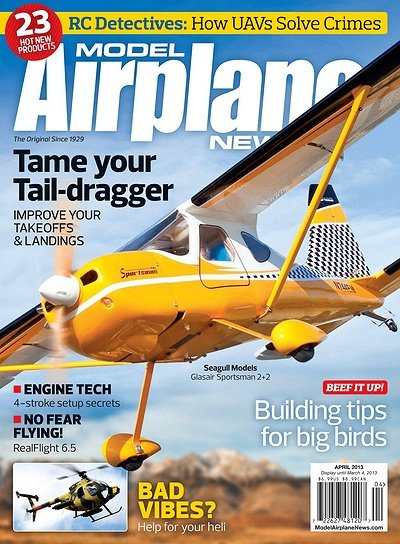 Model Airplane News - April 2013