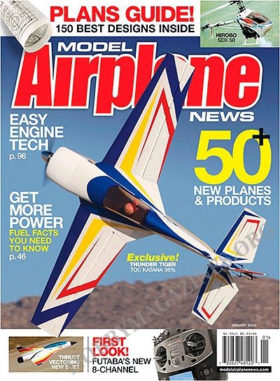Model Airplane News - January 2010