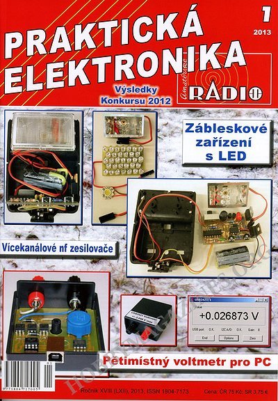 Prakticka Elektronika 2013/01 (Сzech)