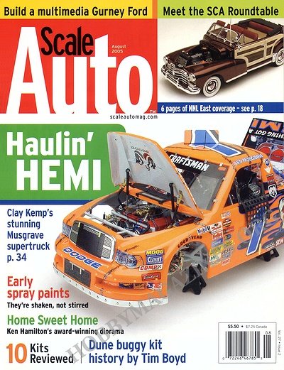 Scale Auto - August 2005