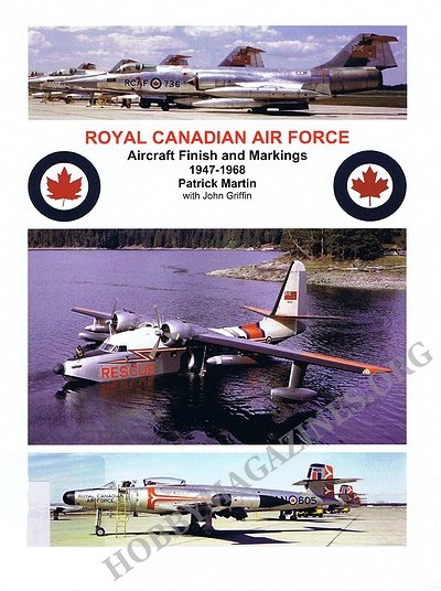 Royal Canadian Air Force - Aircraft Finish and Markings 1947-1968
