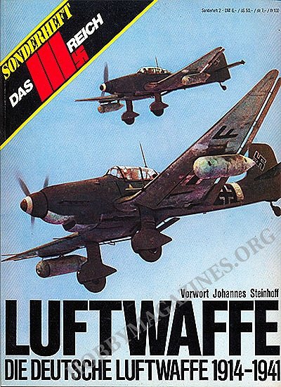 Das III.Reich Sondersheft №2 - Luftwaffe: Die Deutsche Luftwaffe 1914-1941