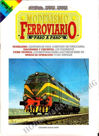  Modelismo ferroviario Paso A Paso 03 (Spanish)