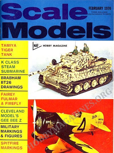 Scale Models - February 1970