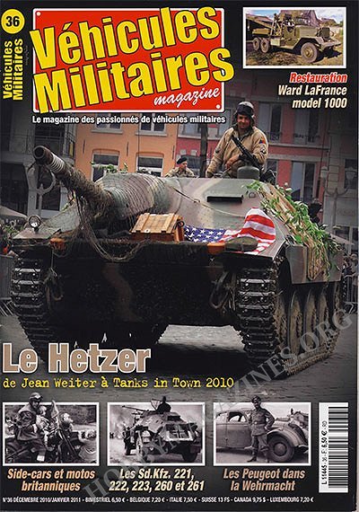 Vehicules Militaires 36 - Decemebre 2010/Janvier 2011