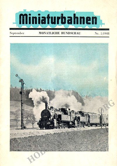 MIBA No 1 - September 1948 (German)