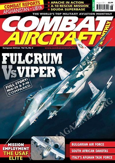 Combat Aircraft - August 2011