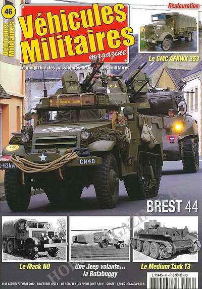 Vehicules Militaires 46 - Aout/Septembre 2012
