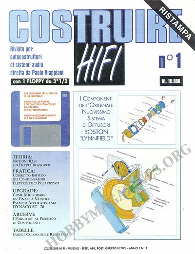 Costruire HiFi 001 (Italy)