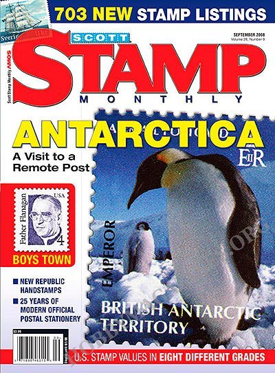 Scott Stamp Monthly - September 2008