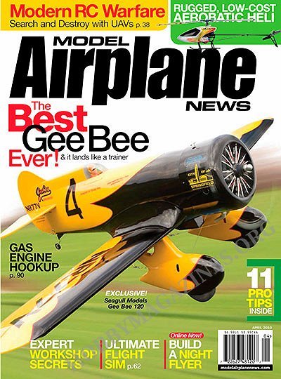 Model Airplane News - April 2010