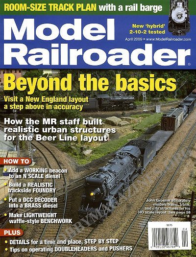 Model Railroader - April 2009