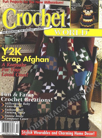 Crochet World - February 2000 (Vol.23 Num.1)
