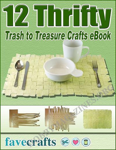 12 Thrifty Trash to Treasure Crafts 