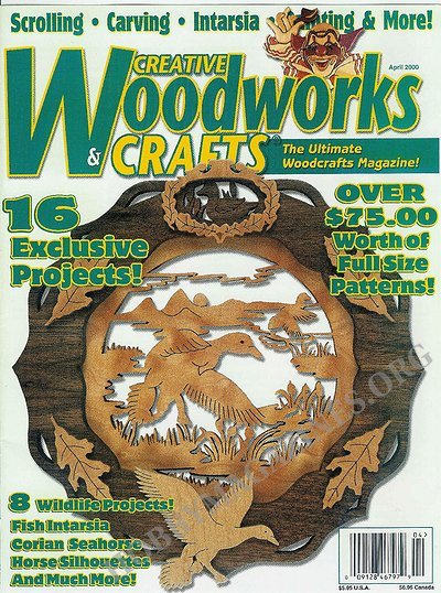 Creative Woodworks & crafts #70 - April 2000 » Hobby Magazines