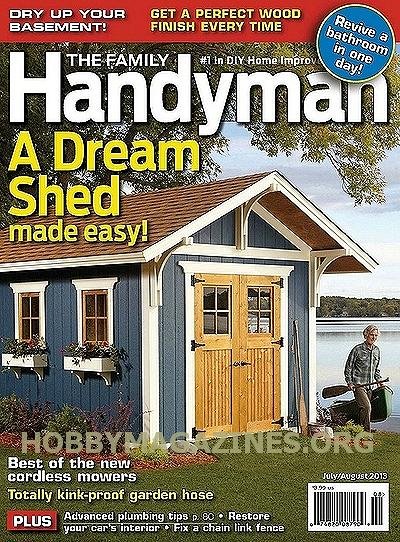 The Family Handyman - July/August 2013