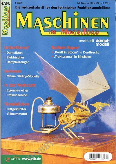 Maschinen Im Modellbau 2000/04 (German)