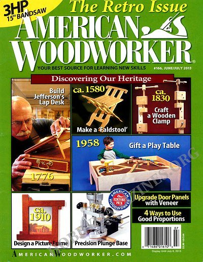 American Woodworker #166 - June/July 2013