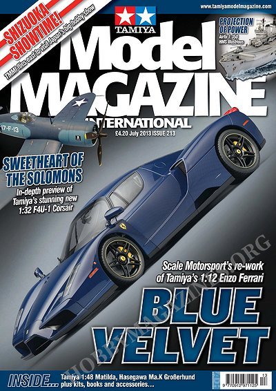 Tamiya Model Magazine International 213 - July 2013