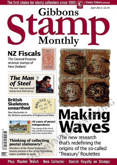 Gibbons Stamp Monthly - July 2013