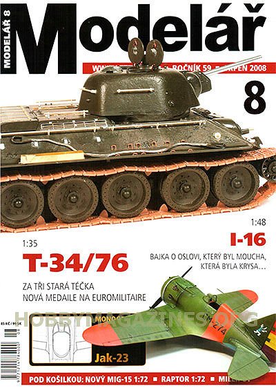 Modelar - August 2008 (Czech)