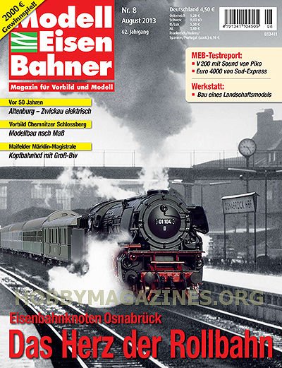 Modelleisenbahner - August 2013