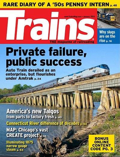Trains - January 2013