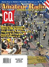 CQ Amateur Radio - July 2013