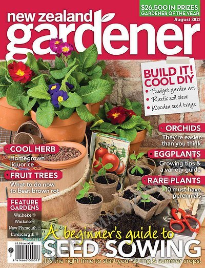 NZ Gardener - August 2013