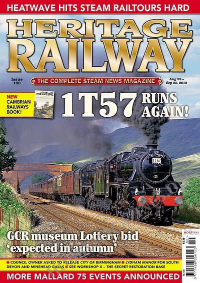 Heritage Railway 180 - August 29 - September 25, 2013