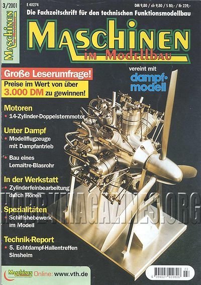 Maschinen Im Modellbau 2001/3