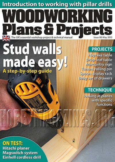 Woodworking Plans & Projects - May 2013