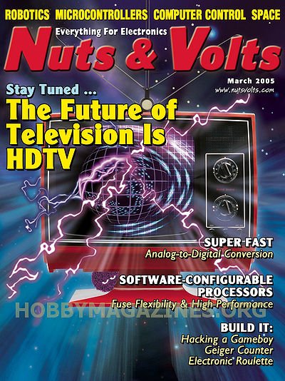 Nuts and Volts - March 2005