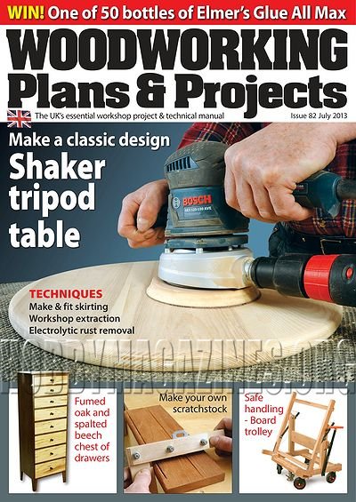 Woodworking Plans & Projects - July 2013