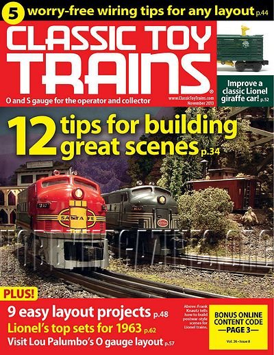 Classic Toy Trains - November 3013