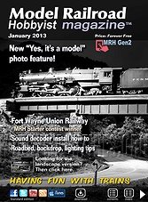Model Railroad Hobbyst Magazine - January 2013