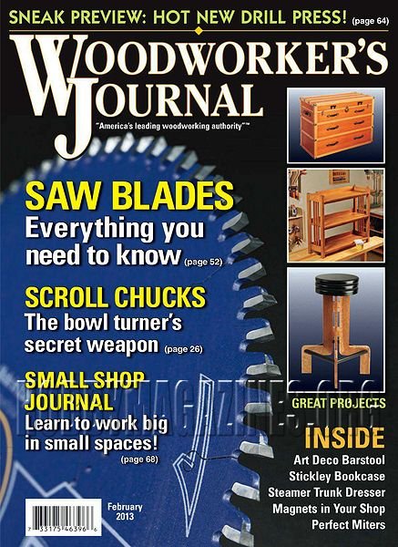 Woodworkers Journal Vol.37 No.1 - February 2013