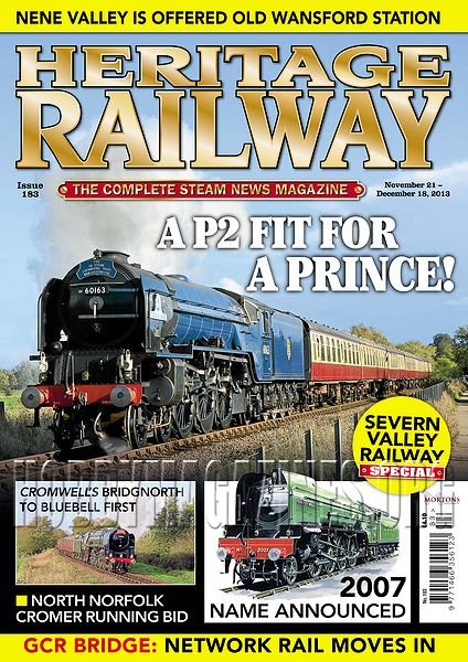 Heritage Railway 183 - November 21 - December 18,2013