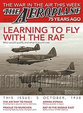 Aeroplane Weekly 75 Years Ago - 5 October 1938