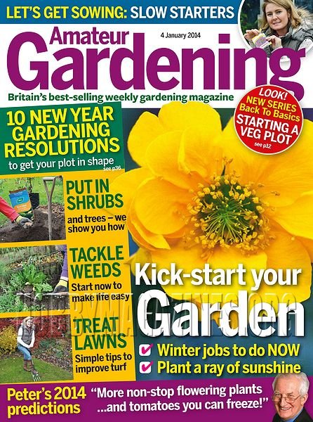 Amateur Gardening  4th January 2014