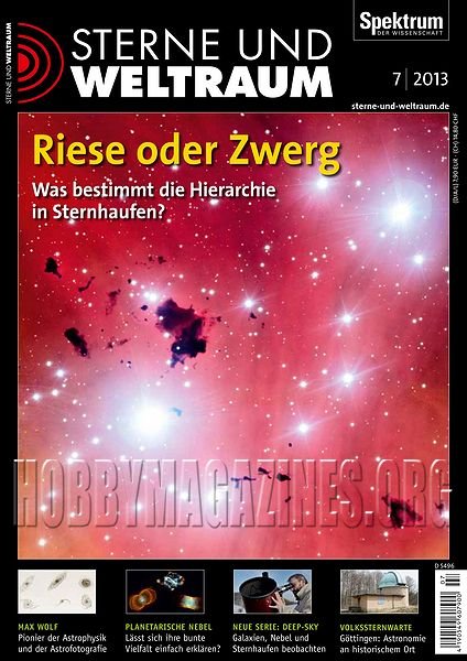 Sterne und Weltraum 07/2013