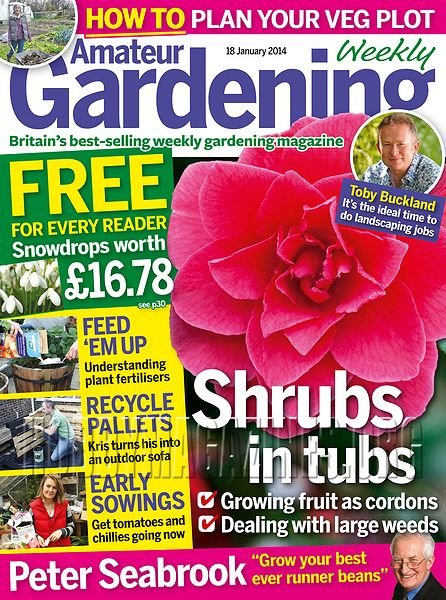 Amateur Gardening 18th January 2014