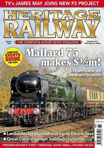 Heritage Railway 185 - January 16 - February 12, 2014